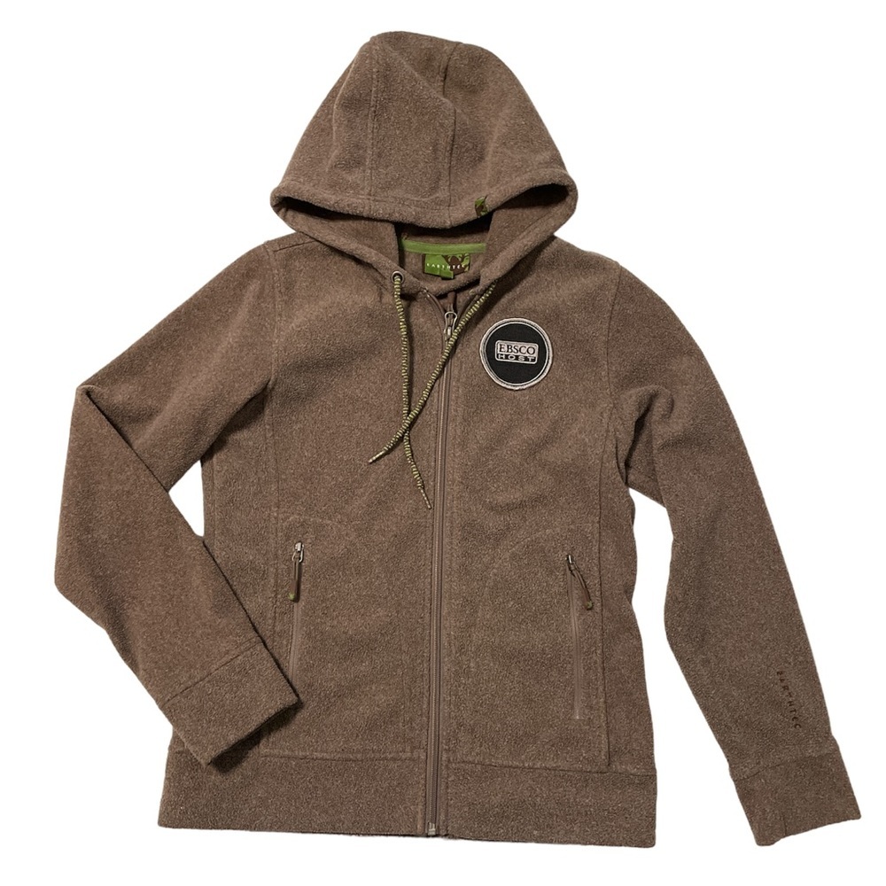 EARTHTEC GIRLS / BOYS HOODIE FLEECE JACKET SZ S